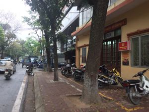 An Binh is the dark alley in the Center of this picture. at Tu Hao in Hanoi