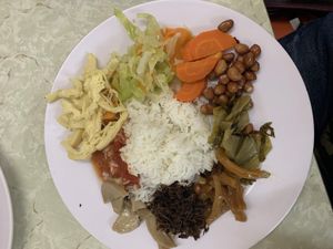 White rice at Tu Hao in Hanoi