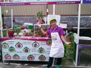 Beautiful and Happy Nam at Nam Mangosteen Thailand  in Ranong