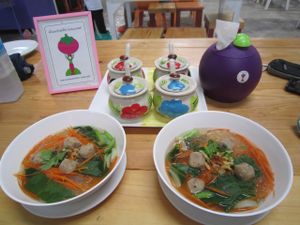 very tasty soup at Nam Mangosteen Thailand  in Ranong