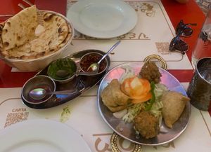 Starters  at Veg World India in Barcelona