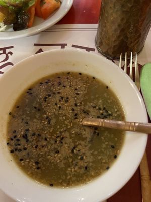 Soup 🥣   at Veg World India in Barcelona