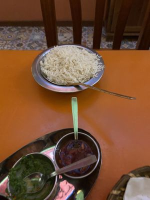 Rice  at Veg World India in Barcelona