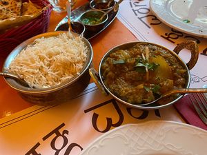 Tandoori Baingan Bartha  at Veg World India in Barcelona