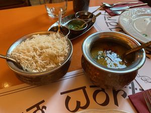 Daal Tarka  at Veg World India in Barcelona