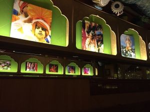 Inside at Veg World India in Barcelona