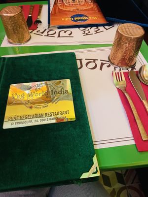   at Veg World India in Barcelona