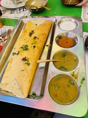 Mushroom Dosa  at Veg World India in Barcelona