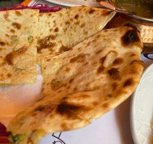 Aloo paratha   at Veg World India in Barcelona
