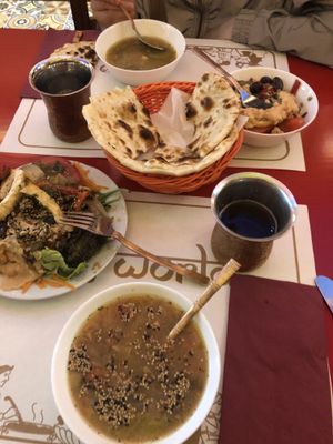 Menú 10,90. Este es primer parte de dos menú.  at Veg World India in Barcelona