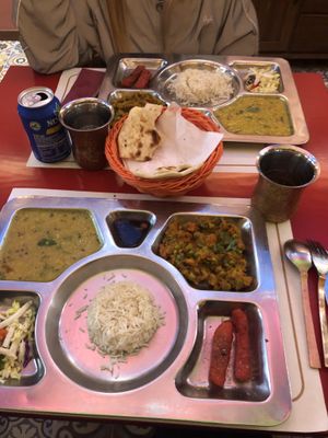 Menú 10,90. Esto es segundo parte de 2 menús  at Veg World India in Barcelona