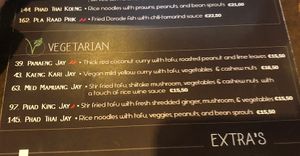 These seemed to all be vegan   at Thai Jasmine in Groningen