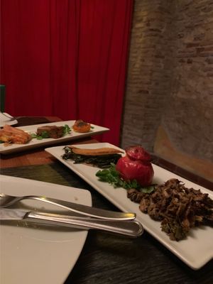 Antipasto  at L'Uvarara in Nettuno