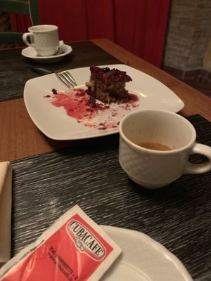 Dolce cake  at L'Uvarara in Nettuno