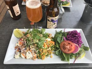 Excellant raw food at Open New Doors in Gothenburg