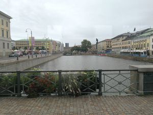 View from seat at Open New Doors in Gothenburg
