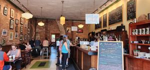 Inside at Black Cat Coffeehouse in Ashland