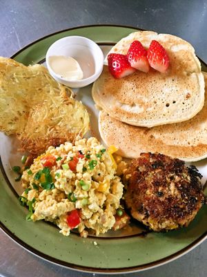 Vegan Pancake Brunch at GubGub's Vegan Kitchen in Yomitan