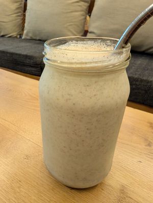 Protein smoothie no yogurt and no soy milk at Ambient Cafe  in Thimphu