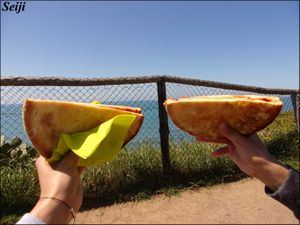 Vegan pizza at 100% Bio in Rome