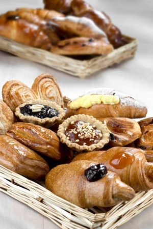 Vegan pastries at 100% Bio in Rome