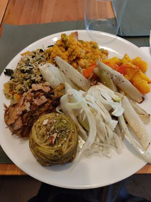 Cibo delizioso at 100% Bio in Rome