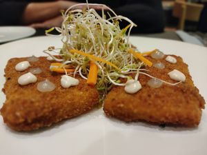 Stick di polenta fritta at 100% Bio in Rome