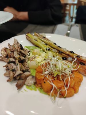 Porro arrosto e zucca in scapece at 100% Bio in Rome