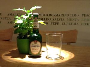 Beer, but organic! at 100% Bio in Rome