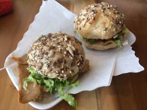 Sliders at 100% Bio in Rome