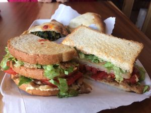 Club sandwich  at 100% Bio in Rome