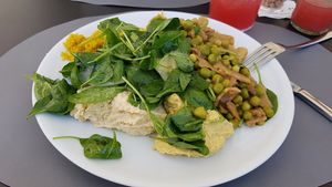 Buffet at 100% Bio in Rome