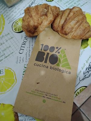 Croissants  at 100% Bio in Rome