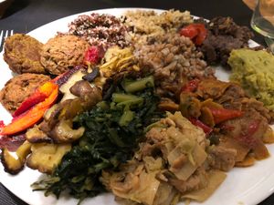 A little bit of everything at 100% Bio in Rome