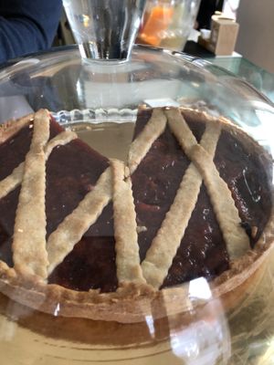 Strawberry pie - YUM at 100% Bio in Rome