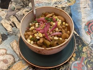 Soup special  at Life Alive Organic Cafe in Lowell