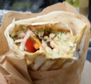 falafel at Green 13 - Besarabsky Market in Kyiv