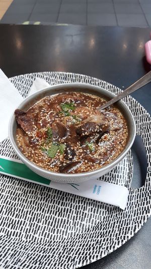 Shitske soup at Green 13 - Besarabsky Market in Kyiv