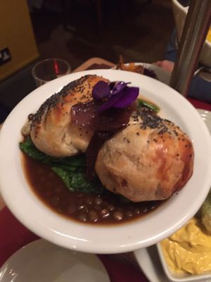 Mushroom Wellington  at Rootcandi in Brighton