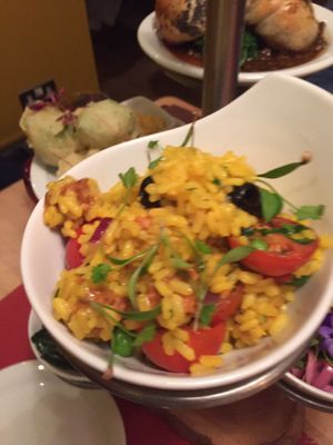 Paella  at Rootcandi in Brighton