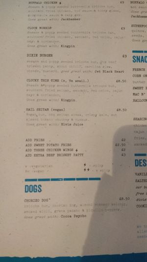 Vegan at BrewDog in Liverpool