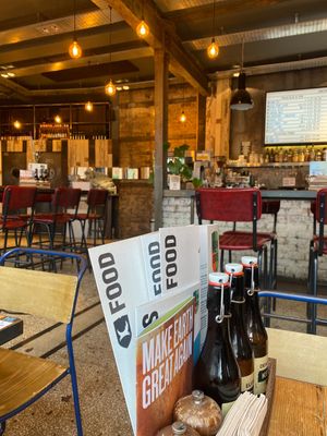 Bar at BrewDog in Glasgow