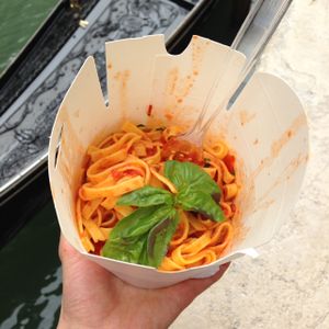 pasta pomodoro  at Dal Moro's Fresh Pasta To Go in Venice