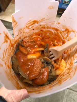 Two vegan options and choice of toppings - delicious and owner / staff really friendly and helpful. Would highly recommend! at Dal Moro's Fresh Pasta To Go in Venice