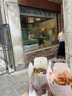 Outside of the shop   at Dal Moro's Fresh Pasta To Go in Venice