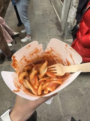 Pasta to go 🍝 #Veganuary at Dal Moro's Fresh Pasta To Go in Venice