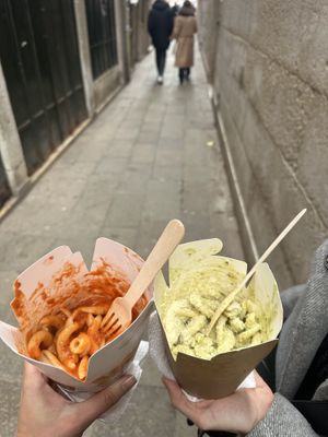  #Veganuary at Dal Moro's Fresh Pasta To Go in Venice