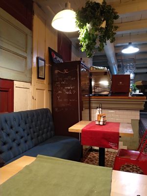 Interior at Aubergine in Bucharest