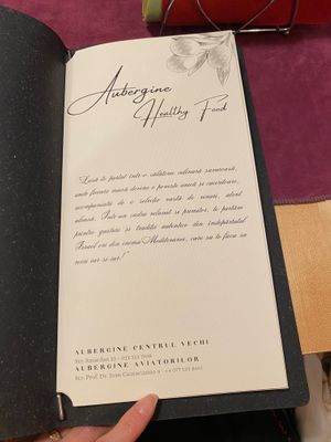  at Aubergine in Bucharest