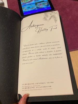  at Aubergine in Bucharest